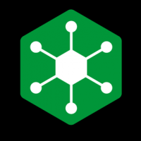 NGINX Controller Icon Das Icon vom NGINX Controller im offiziellen NGINX grün auf schwarzem Hintergrund.