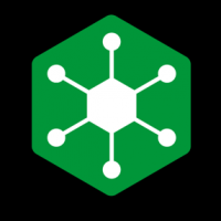 Das Icon vom NGINX Controller im offiziellen NGINX grün auf schwarzem Hintergrund.